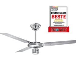 ProfiCare DVL 3071 - Plafondventilator - RVS design