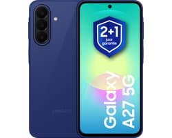 Samsung Galaxy A27 5G - Smartphone - 128GB - Blue +1 jaar extra garantie