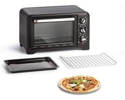 RVV® Heteluchtoven - Oven - Airfryer Oven - Zilveren Rand - 49cm x 50cm x 29cm