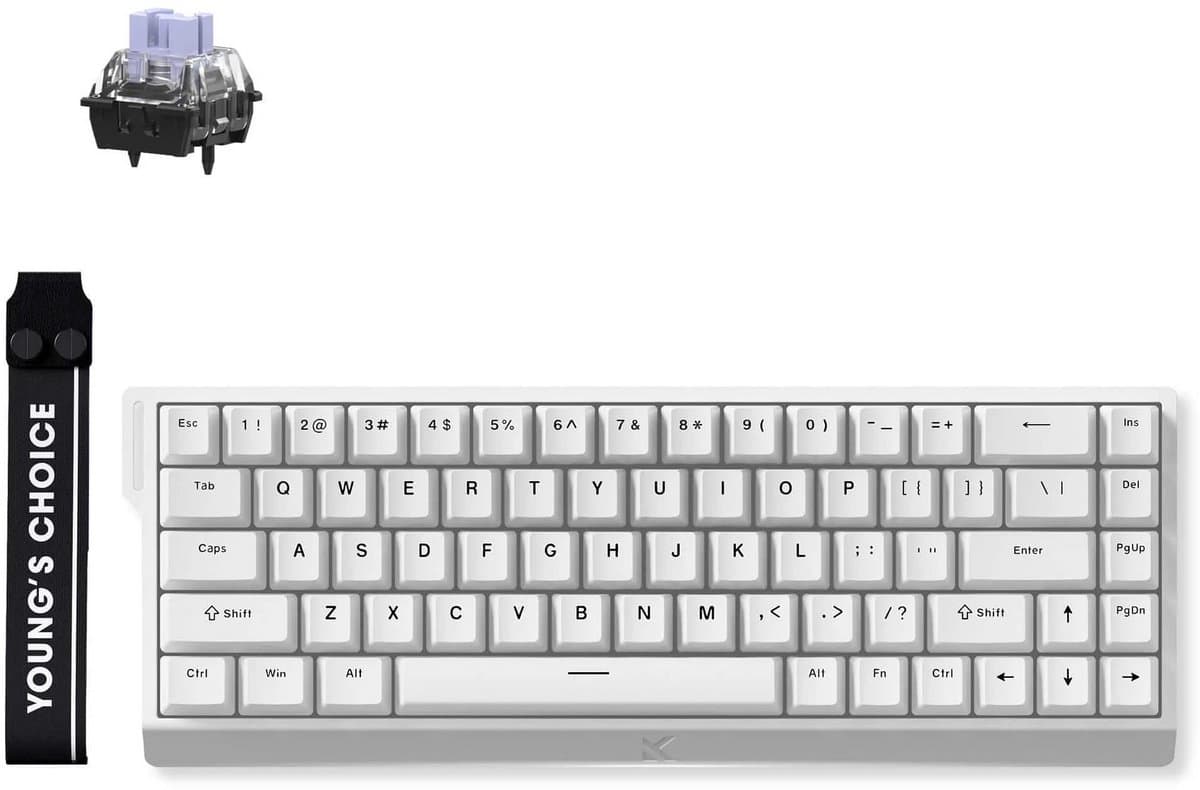 MCHOSE Ace 68 Hall Effect Magnetic Switch Gaming Keyboard gaming toetsenbord — afbeelding 1