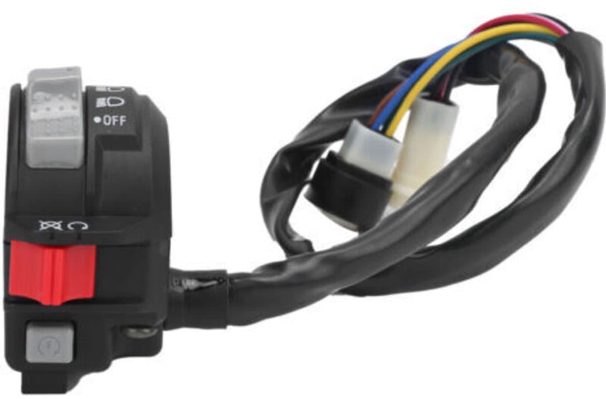 Vervanging van het linker stuurlicht en startknop op een Yamaha Moto 4 225 2x4 uit 1986 (geschikt voor). — afbeelding 1