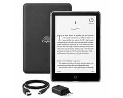 Cognio E-Reader – 6 inch – 32GB + Cloud Opslag – Ereader Met Luxe Hoes – Storytel-Ondersteuning – Schermverlichting en Nachtmodus – E Reader Voor Ebook & Luisterboeken – Met Oplader