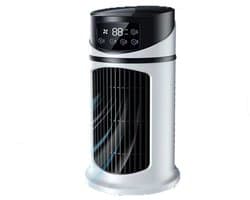 Avemnext Draagbare Luchtkoeler Bureauventilator - USB Persoonlijke Airconditioner met Bevochtiger - Stille Koelventilator voor Thuis en Kantoor
