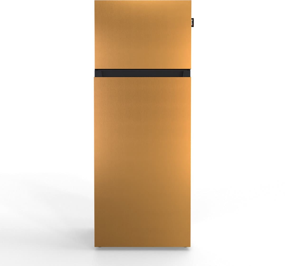 NUNKI MEDIUM-ABRZ / Dubbel-Deurs Koelkast, E Klasse, 206l, Brushed Bronze - Texture (ALL sides) — afbeelding 1