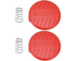 Dailygoods- Spoel Cover - 2 Stuks - Compatibel met Black & Decker - Vervangdeel 385022-03N - Veilig en Efficiënt - Geschikt voor Diverse Modellen - Trimmerdop