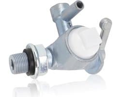 Dailygoods- Brandstoftankkraan Aluminium - Vervangingsonderdeel - Hoge kwaliteit - Duurzaam - Stabiele prestaties - Geschikt voor motoren - Brandstofkraan