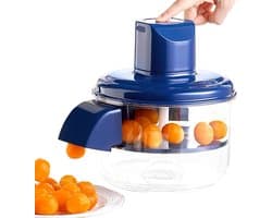 Elektrische Schilmachine - Fruit Peel - Keuken Hulp - 50W Borstelloze Motor - 23x20.3 cm - Zwart
