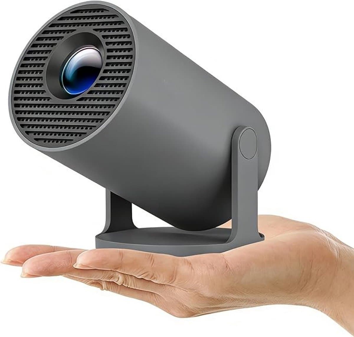 SNJY® Mini Beamer - Mini Projector - Beamer 4k - 1080P Full HD - 180° Draaibaar - Zwart — afbeelding 1