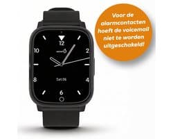 Weewise WS82 – GPS-horloge voor senioren - Valdetectie - SOS knop - GPS Tracker - GPS Horloge Ouderen - Alarm Horloge - SOS Horloge - Valdetectie - Alzheimer - Dementie - Alarmknop - Videobellen– GPS live locatie