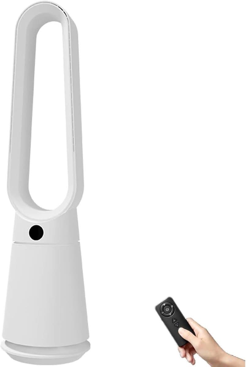 Elektrische Torenventilator - Bladloze Ventilator - Koelte Thuis - 120 Graden Oscillatie - 97 Cm Hoog - Wit — afbeelding 1
