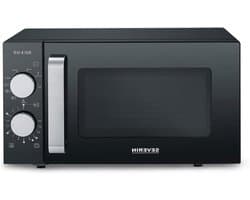 Magnetron met Grill - Oven Apparaat - Eten Opwarmen - Platte Bodem - 20 Liter - Zwart RVS