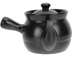 Bread Maker Bread Maker Ceramic Casserole with Side Handle Chinese Medicine Pot Frying Pan Tea Kettle Pitcher Dispenser Cooking Pot for Medicine Soup Bread Pan Bread Pan