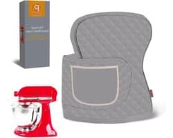 Blender Afdekking - Beschermhoes Mixer - Keuken Beschermen - Waterdicht & Opbergvak - 45-5 QT - Grijs