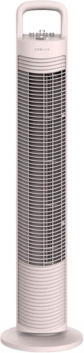 Bladloze stromingsventilator met 3 snelheden, oscillatie en timer — afbeelding 1