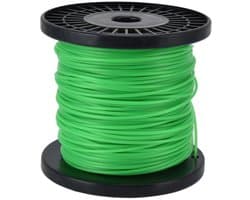 Dailygoody - 2mm String Trimmer Line - Grasmaaier Trimmerlijn - Groen - Nylon Trimmerlijn - Geschikt voor diverse grasmaaiers - 100 meter