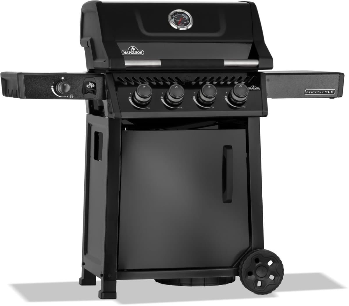 Napoleon Freestyle 425 Gasgrill Zwart met Zijbrander — afbeelding 1