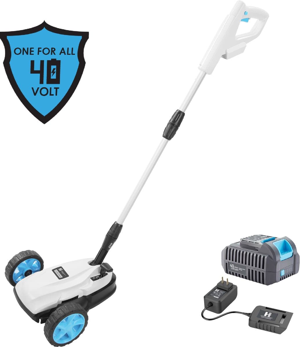 H-Ster accu grasmaaier Lieke 40V - Maaibreedte 220mm - maaihoogte 30-50mm - met 40V 4Ah accu en snellader — afbeelding 1