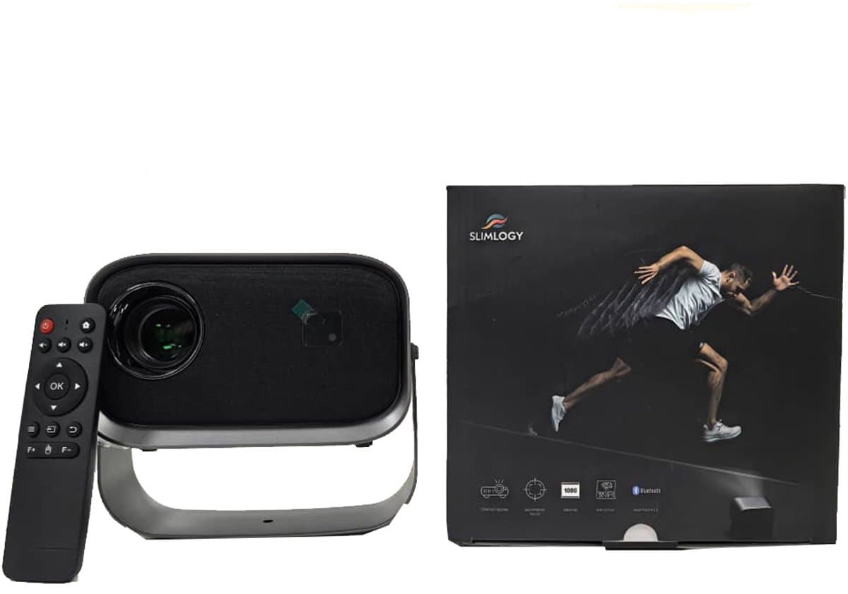 Slimlogy B6 Mini HD Beamer Android Projector - 4K Ondersteuning — afbeelding 1