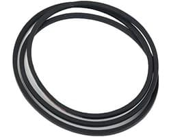 Grasmaaier Riem - V-snaar Grasmaaier - Maaien Gazon - Dubbele Versteviging - 1/2x95 inch - Zwart