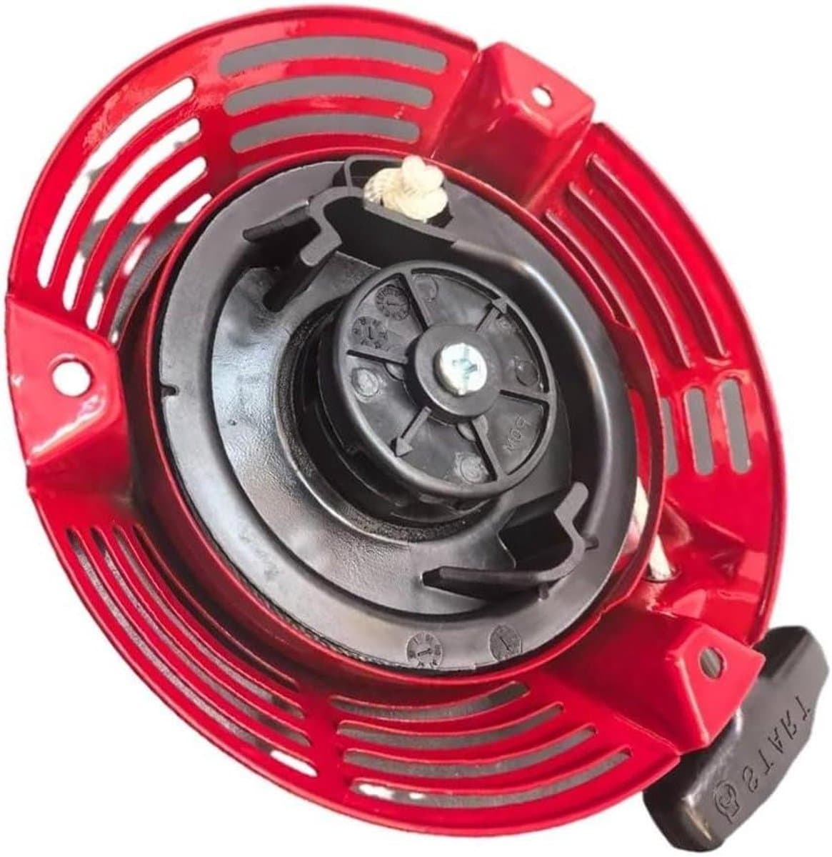 Trekstarter Vervanging - Motorstart - Grasmaaier Onderhoud - Duurzame Constructie - 24 cm - Zwart — afbeelding 1