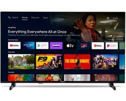 MEDION 108 cm 43" Full HD TV Android TV Smart TV HDR Prime Video PVR Bluetooth, MD843100