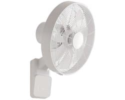 CasaFan AIROS ECO DESIGN WALL WE Wandventilator Wit Met afstandsbediening, Timer