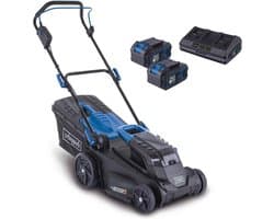 Accu Grasmaaier 38 cm – Draadloos, Onderhoudsvrij en Ergonomisch voor Tuinen tot 500 m²