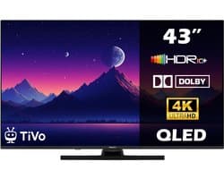 Horizon 43HQ8560U/D QLED Smart TiVo TV 43 Inch – 4K Ultra HD – Dolby Atmos – Zeer Smal Design – 2024