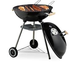kogelbarbecue Ø 54 cm - met wielen - deksel - luchtrooster - asvanger