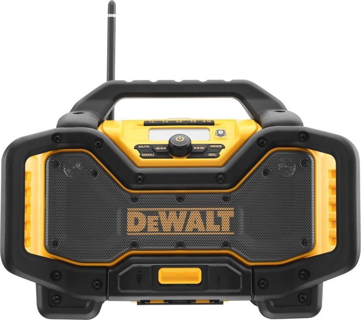 DeWALT DCR027 18V Li-Ion accu DAB+ Bouwradio met oplaadfunctie - werkt op netstroom & accu — afbeelding 1