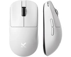 MCHOSE L7 Pro Ultra - Lightweight Gaming Muis – Draadloos – 8000Hz – PAW3395 – 26.000 DPI – 39g – Wit