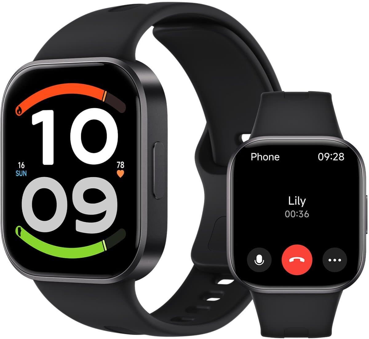 REDMI Watch 6 Active - 1,85" AMOLED - 1200 nits - Bluetooth®-oproepen - 140+ sportmodi - Midnight Black — afbeelding 1