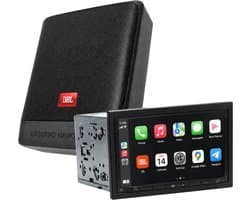 JBL Legendary PACK - Complete Car Audio Set - Legend 700D 7 Inch Autoradio + BassPro Nano Actieve Subwoofer - CarPlay & Android Auto