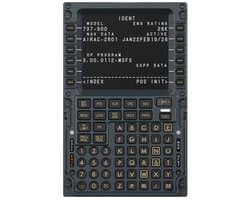 MOZA MB7F Flight Computer Display – 737 CDU – 5,1" IPS Display – Boeing Flight Simulator – PC
