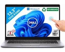 DELL Latitude 5310 2-in-1 Intel® Core™ i5 i5-10310U Hybride (2-in-1) 33,8 cm (13.3") Touchscreen Full HD 8 GB DDR4-SDRAM 256 GB SSD Wi-Fi 6 (802.11ax) Windows 10 Pro Grijs