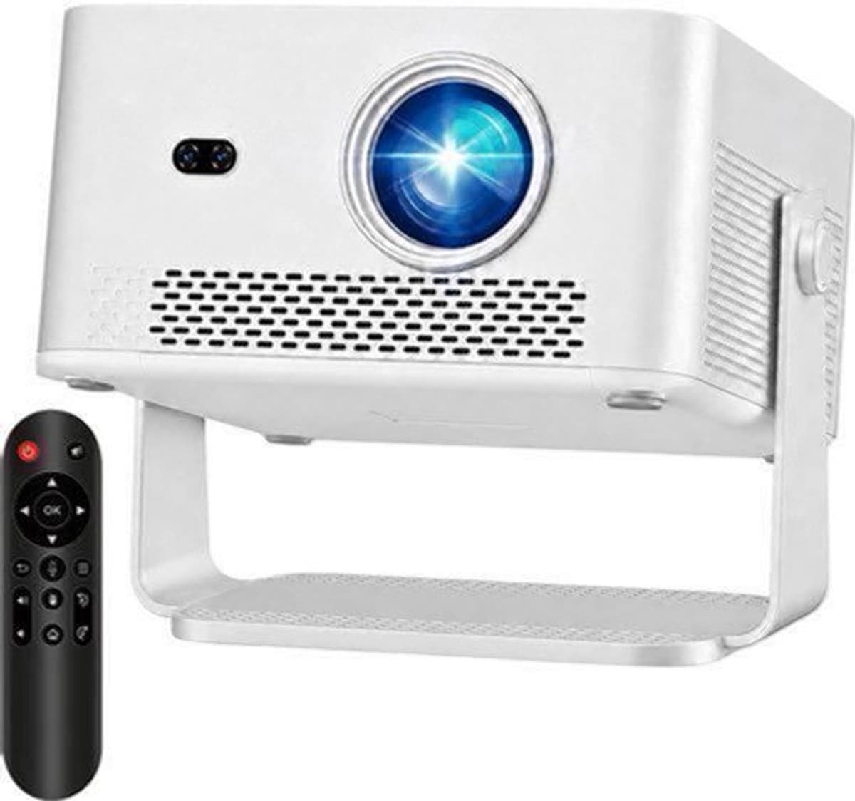 Beamer Full HD 1100 ANSI Lumen - 1080p 4K Upscaling - LED - Draagbaar - Thuisbioscoop Projector — afbeelding 1
