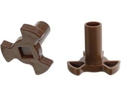 Microwave Turntable Coupling voor Magnetron met D-poort