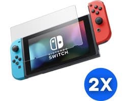 9H Tempered Glass Screen Protector - 2 stuks - Geschikt voor Nintendo Switch