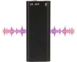 Vixson - Voice Recorder - Mini Afluisterapparaat - Digitaal Recorder - Dictafoon - Audio Opname Apparaat - 8GB - AVITALK