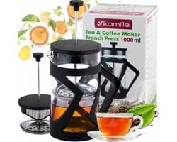 Glazen Koffiezetapparaat & Theepot met Filter 1L