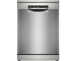 Bosch SMS4HVI14E - Serie 4 - Vaatwasser - Vrijstaande vaatwasser - 60 cm - Geborsteld staal - Energielabel C - Extra Droog: optie voor extra grondige droogresultaten