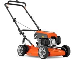 Husqvarna LB 144 benzinegrasmaaier - 44 cm maaibreedte, 1,95 kW motor, BioClip mulchfunctie, centrale hoogteverstelling, inklapbare duwboom - ideaal voor kleine tot middelgrote tuinen