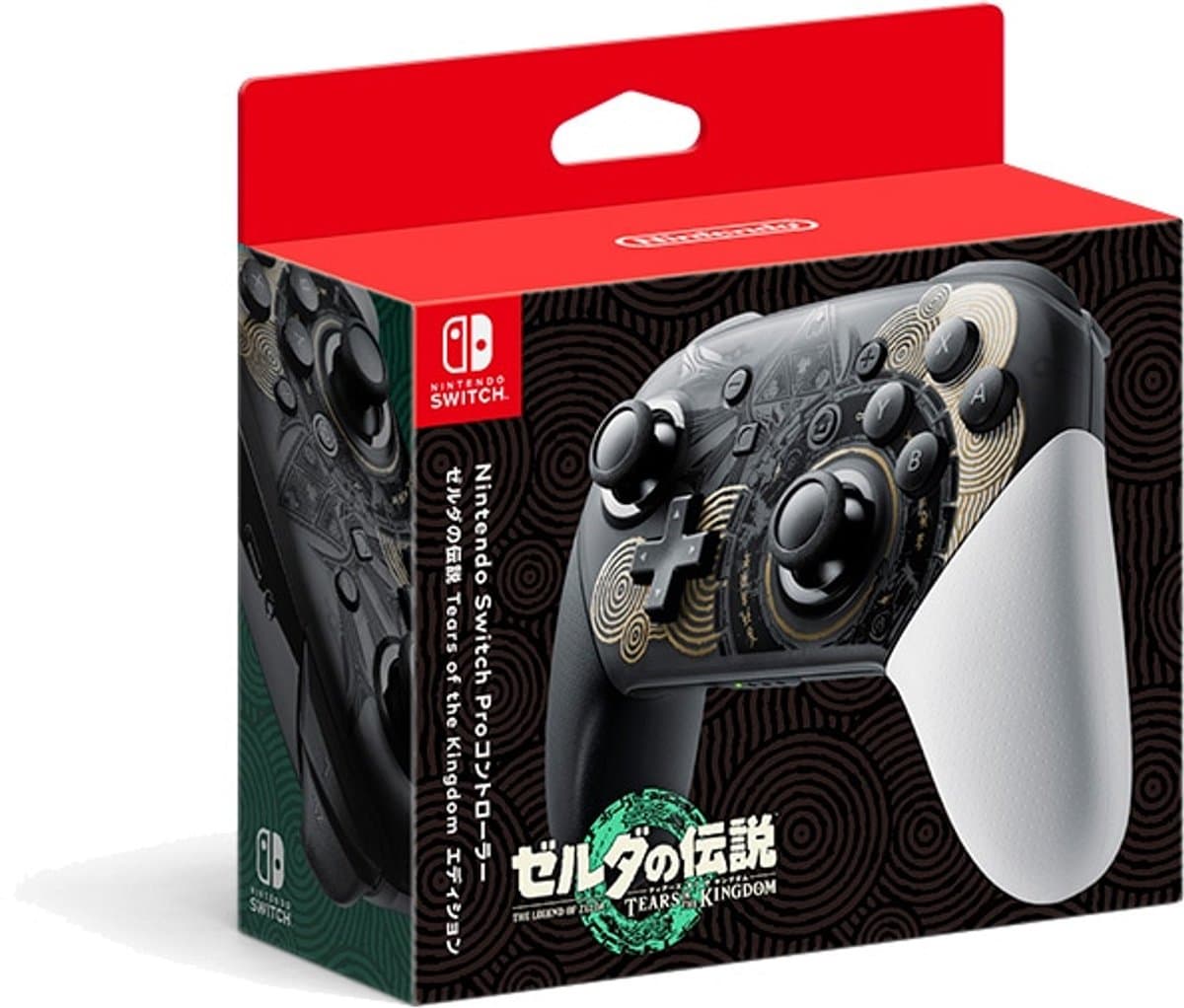 Nintendo Official Switch - Pro Controller - The Legend Of Zelda - Tears Of The Kingdom Edition JP Switch — afbeelding 1