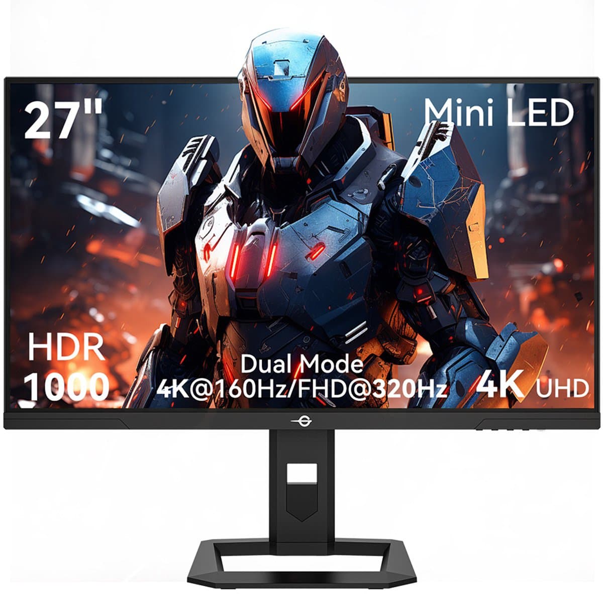 TITAN ARMY P275MV PLUS Flat 16:9 Fast IPS UHD 160Hz Dual mode FHD 320H 1152 Local Diming Mini LED Gaming Monitor — afbeelding 1