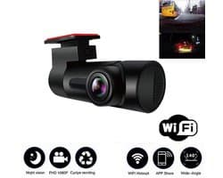 Auto DVR Achteruitrijcamera Parkeerbewaking Recorder G-sensor 140° Groothoek