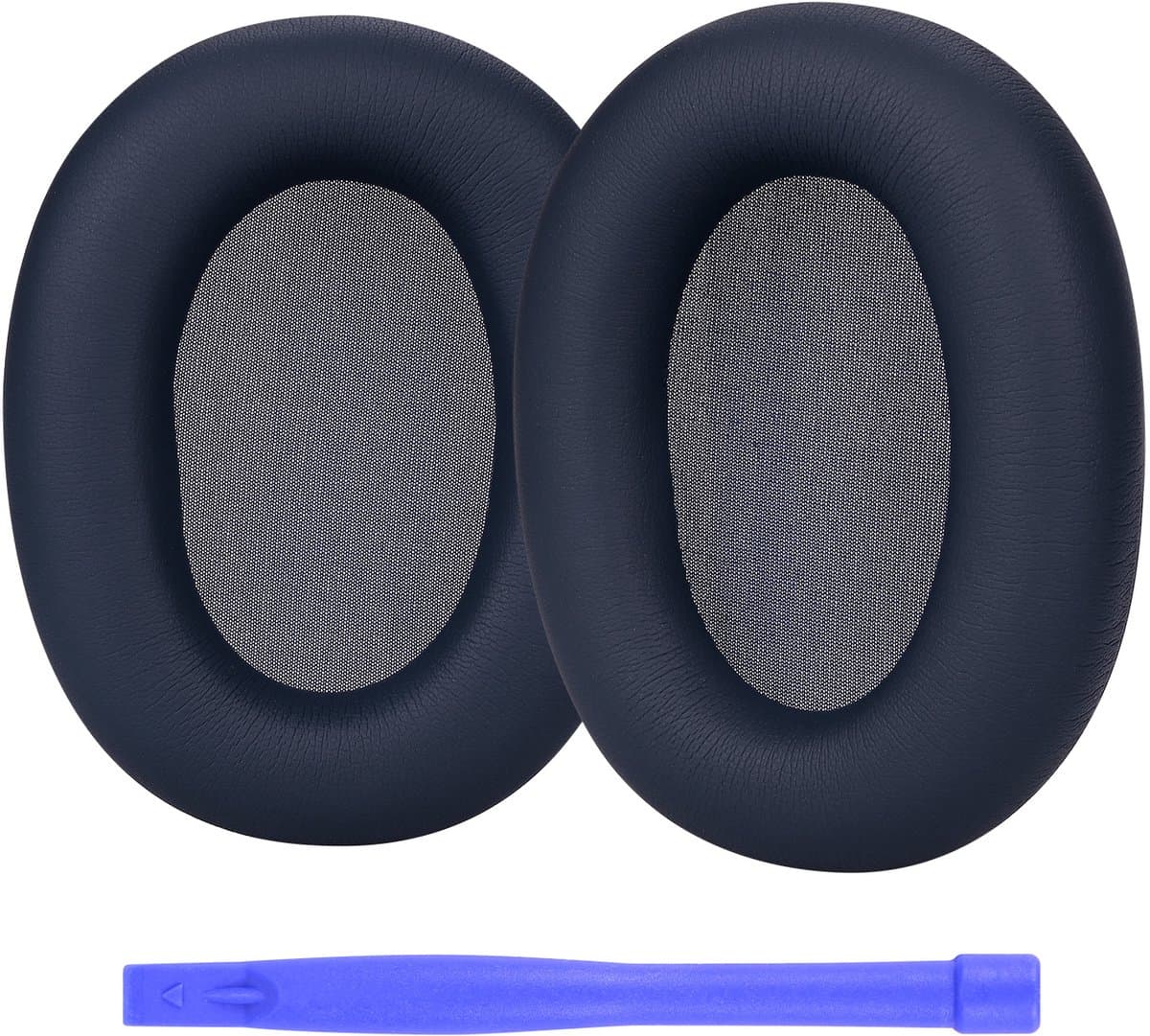 Vervangende Oorkussens voor Sony WH-1000XM6 Noise Cancelling Hoofdtelefoon van MMOBIEL - Memory Foam en Protein PU Koptelefoon Oorkussens - Noise Isolation Earpads – Blauw — afbeelding 1