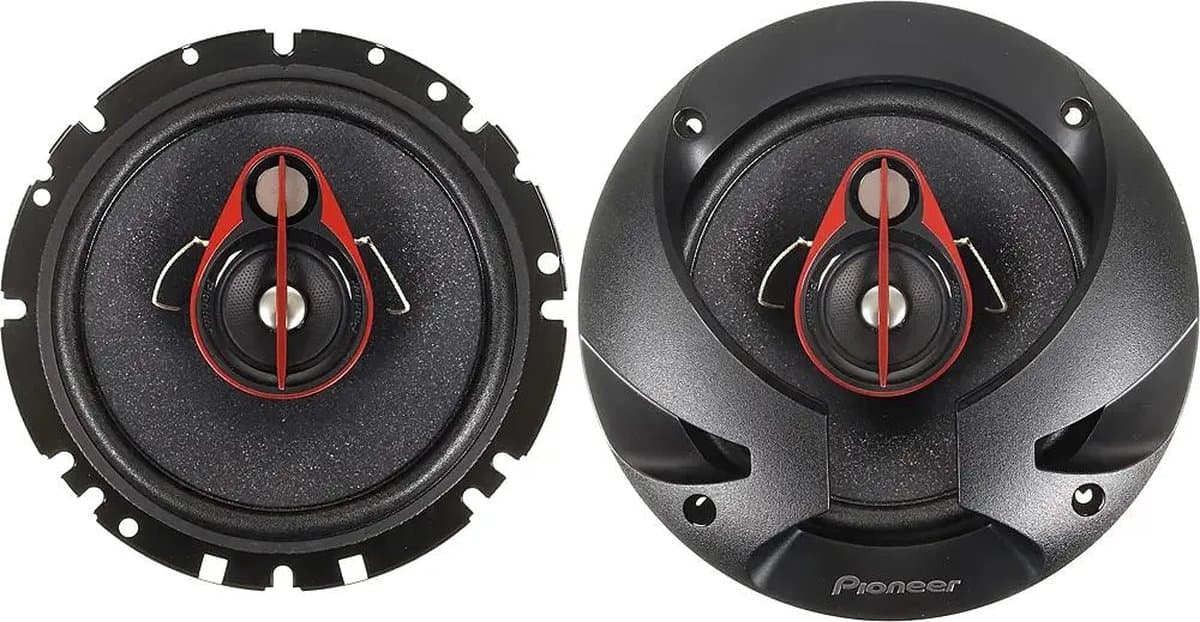Pioneer TS-R1750S - Auto speakers - 3-Weg Coaxiale Luidspreker set - 250W - Zwart - 6x9 Inch (13x17cm) — afbeelding 1