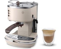 White-Label® Espressomachine - Koffiezetapparaat - Koffiemachines - Beige