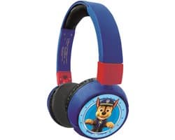 2-in-1 Bluetooth® en Bedrade comfortabele opvouwbare Koptelefoon met veilige volumebeperking Paw Patrol Design