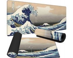 Gaming muismat XXL - Big wave - 90x40CM